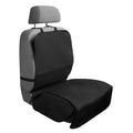 Custom Accessories Quilted Front Seat Pet Protector Car Seat Covers for Pets Universal-Fit Automotive Seat Covers Interior Accessories for Car Truck SUV Car Seat Protector - Black