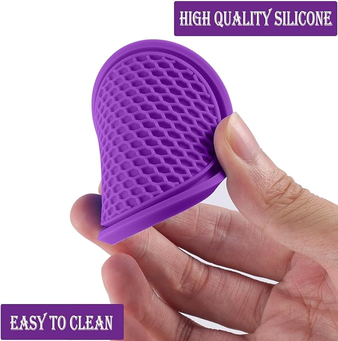 SINGARO Car Cup Coaster, 4PCS Universal Non-Slip Cup Holders Embedded in Ornaments Coaster, Car Interior Accessories, Purple