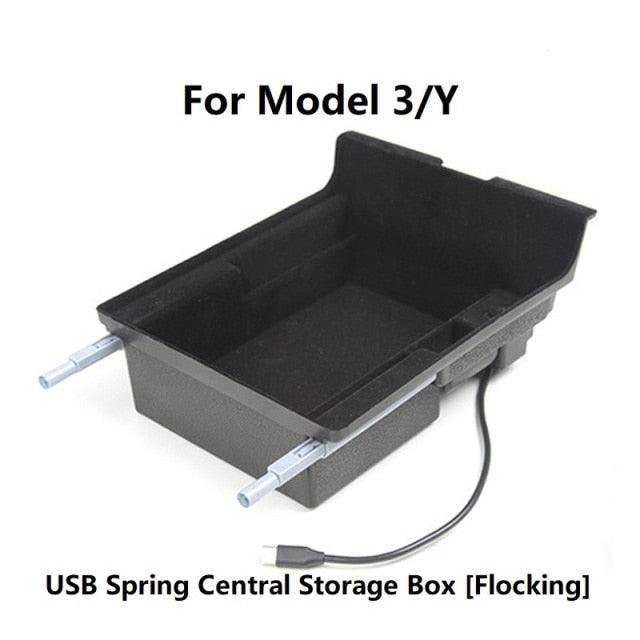 Car Central Storage Center Console Organizer Tray Box Organizer Container Flocking Storage  Organizer Rear Seat Center Storage Box Tray Organizer Container Center Console Organizer Tray Interior Accessories Case Holder Car Interior Accessories