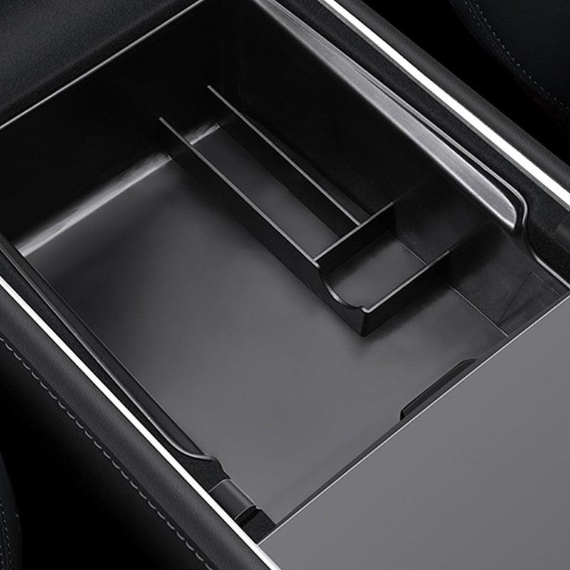Car Central Storage Center Console Organizer Tray Box Organizer Container Flocking Storage  Organizer Rear Seat Center Storage Box Tray Organizer Container Center Console Organizer Tray Interior Accessories Case Holder Car Interior Accessories